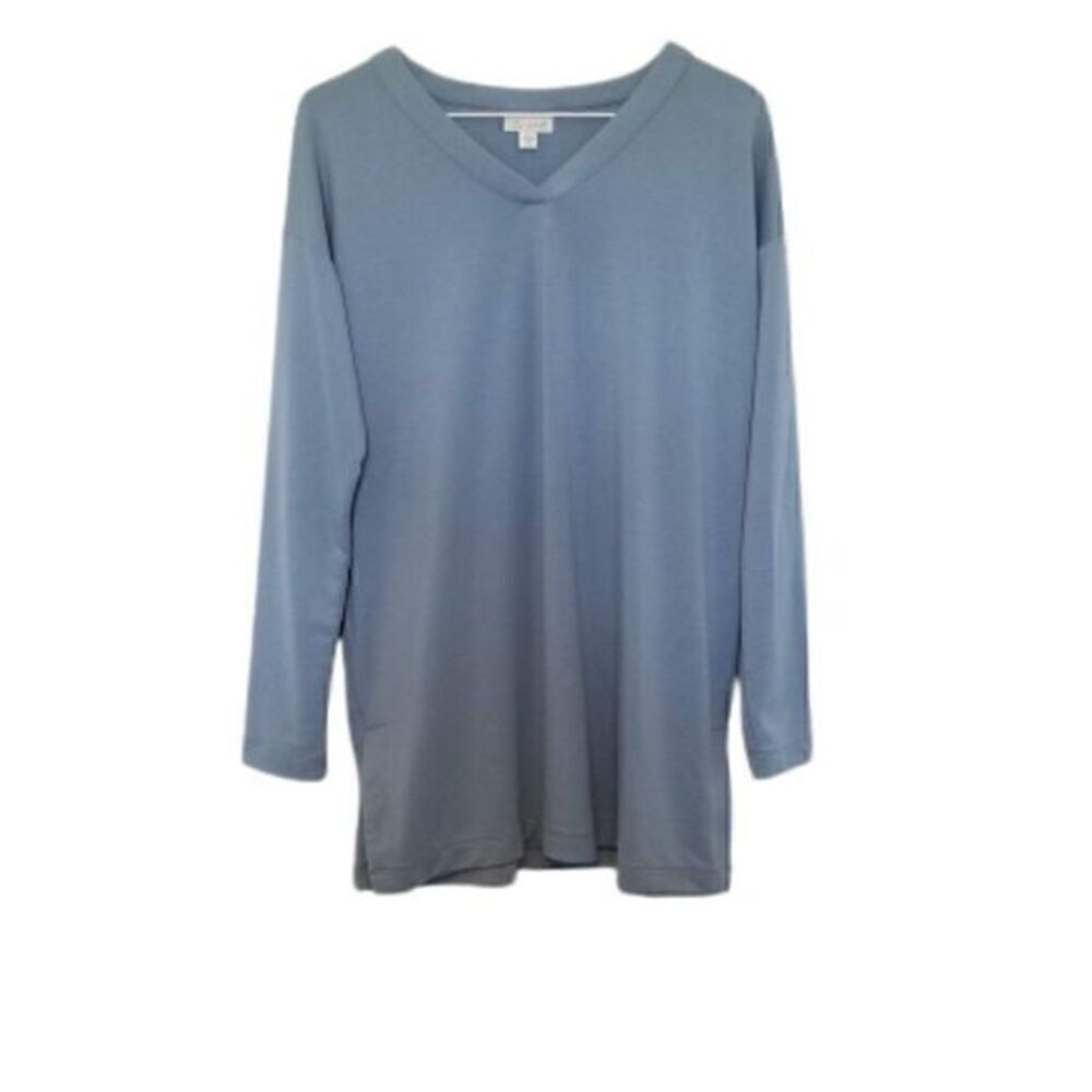 J. Jill Pure Jill Luxe Tencel Lightweight Sweater Tunic